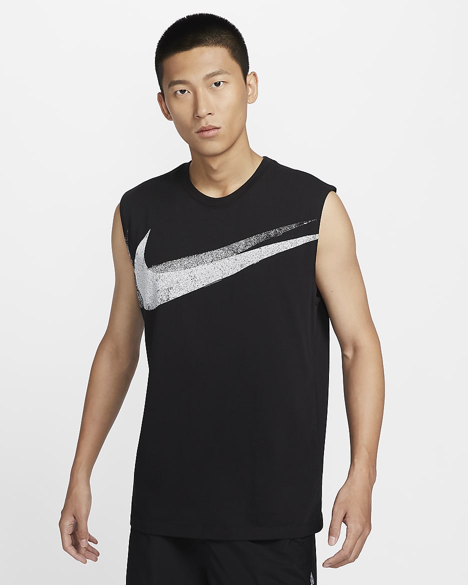 Nike sleeveless mens hotsell